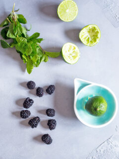 Blackberry Mojito Sangria Picture