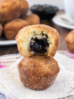 Blueberry Jelly Donut Holes Pic