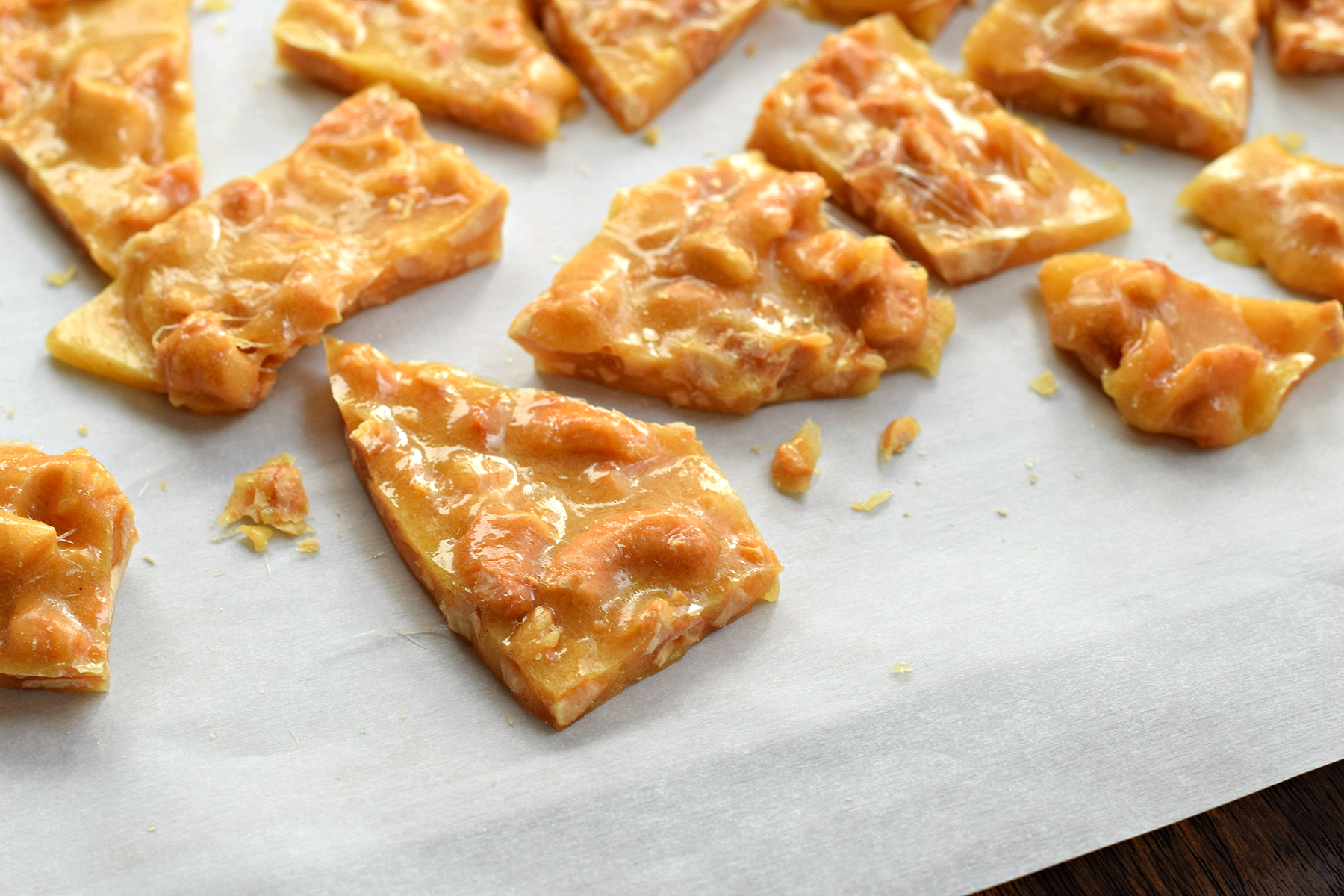 Cashew Brittle Recipe Food Fanatic