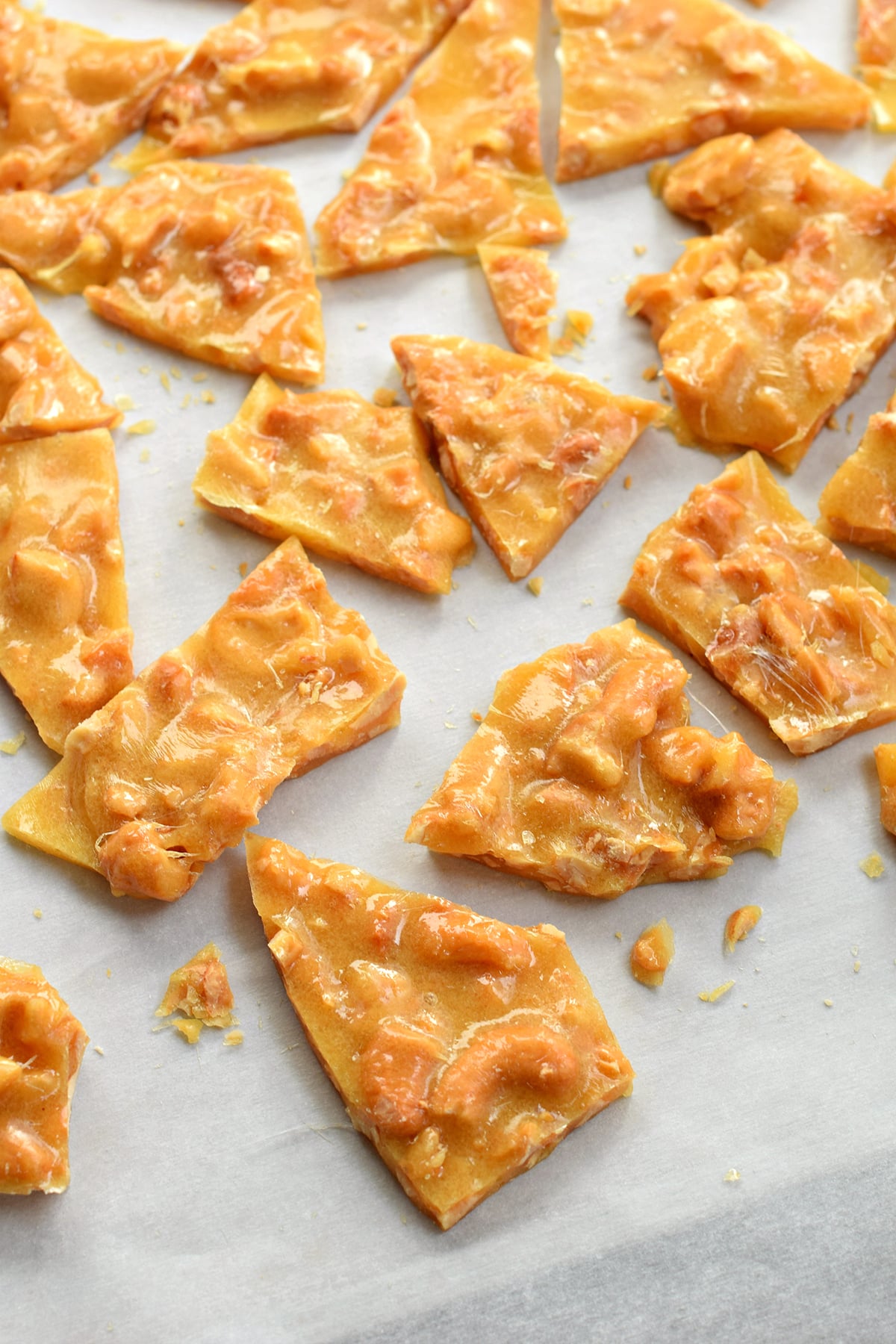 Cashew Brittle Recipe Food Fanatic