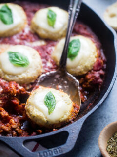 Cauliflower Caprese Skillet Pic