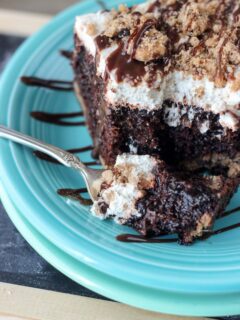 Chocolate Chip Cookie Poke Cake Image