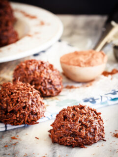 Chocolate Coconut Macaroons Image