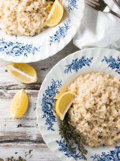 Lemon Thyme Risotto Picture