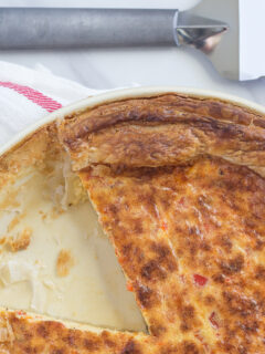 Roasted Red Pepper Quiche Picture