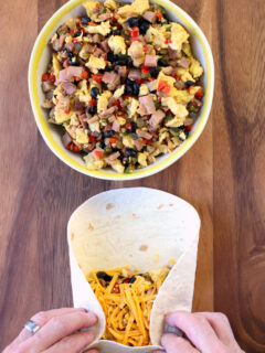 Southwestern Breakfast Burritos Picture