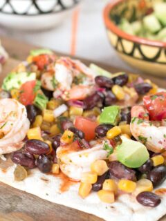 Southwestern Shrimp Flatbread Photo
