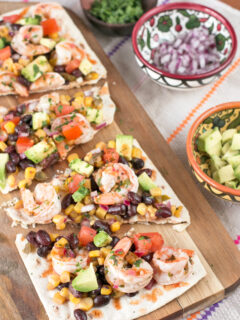 Southwestern Shrimp Flatbread Pic