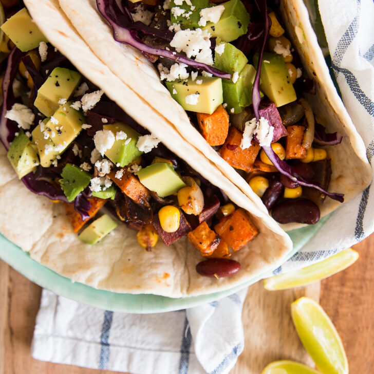 Sweet Potato Sheet Pan Tacos Photo