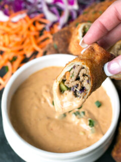 Thai Turkey Avocado Egg Rolls Pic