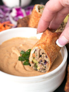Thai Turkey Avocado Egg Rolls Picture