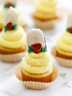 Beauty & the Beast Cupcakes Picture