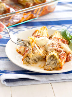 Beef Manicotti Pic