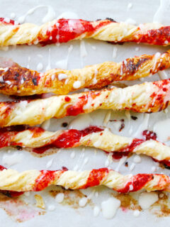 Cherry Pie Cinnamon Sticks Photo