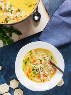 Chicken Cauliflower Rice Soup Image
