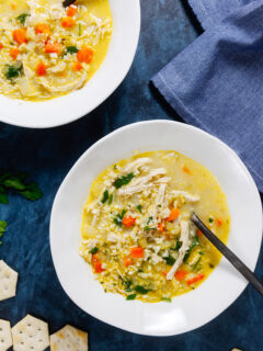 Chicken Cauliflower Rice Soup Pic