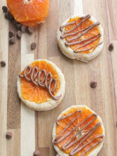 Chocolate Orange Tarts Pic