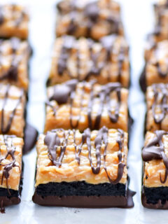Gluten Free Samoas Brownies Image