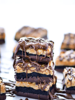 Gluten Free Samoas Brownies Pic