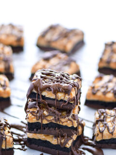 Gluten Free Samoas Brownies Picture