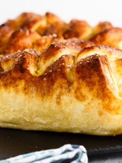 Ham, Egg and Cheese Pretzel Rolls Photo