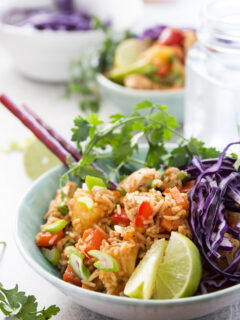 Hawaiian BBQ Chicken Fried Rice Image