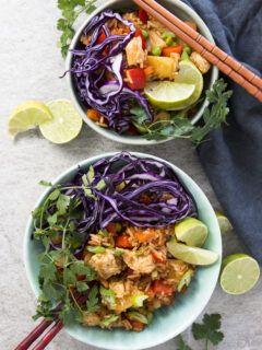 Hawaiian BBQ Chicken Fried Rice Pic