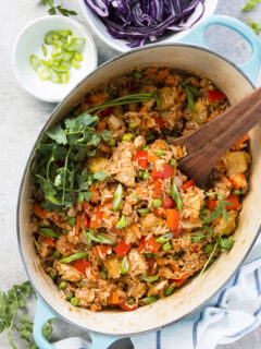 Hawaiian BBQ Chicken Fried Rice Picture