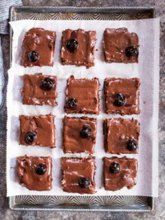 Manhattan Cocktail Brownies Pic