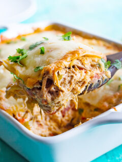 Pulled Pork King Ranch Casserole Picture