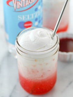 Raspberry Coconut Cream Sodas Image