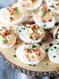 Chipotle Bacon Deviled Eggs Image
