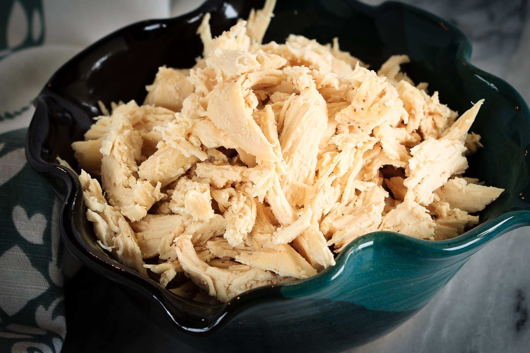 Crockpot Shredded Chicken Recipe - Food Fanatic
