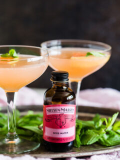 Grapefruit Campari Rose Water Cocktail Pic