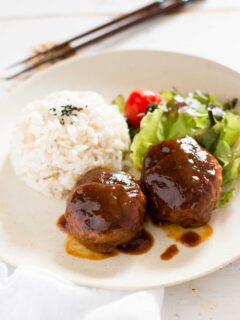 Japanese Tofu Hamburger Pic