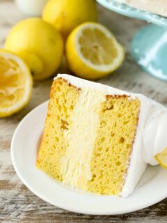 Lemon Ice Cream Cake Pic