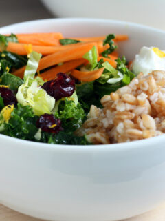Shaved Brussels Sprout Grain Bowl Image