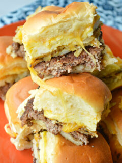Cheesy Hash Brown Breakfast Sliders Picture