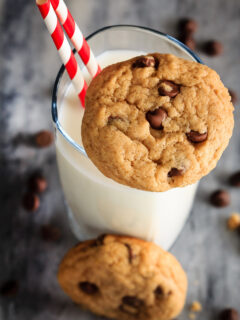 Chewy Chocolate Chip Banana Cookies Image