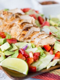 Chicken Fajita Salad Photo