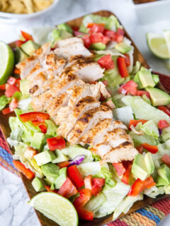 Chicken Fajita Salad Picture