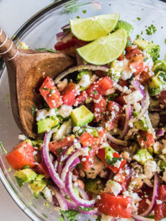 Cilantro Tomato Avocado Salad Image