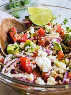 Cilantro Tomato Avocado Salad Picture
