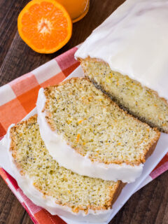 Frosted Orange Poppy Seed Bread Image
