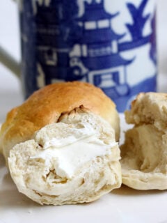 Homemade Bantam Bagel Bites with Cream Cheese Photo