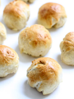 Homemade Bantam Bagel Bites with Cream Cheese Pic