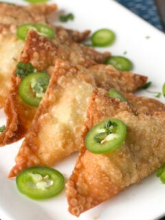 Jalapeño Avocado Cream Cheese Wontons Photo