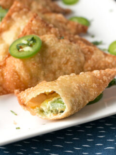 Jalape&ntilde;o Avocado Cream Cheese Wontons Pic