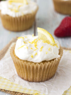 Lemon Olive Oil Cupcakes Picture