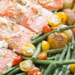 Mediterranean Salmon Sheet Pan Dinner Photo